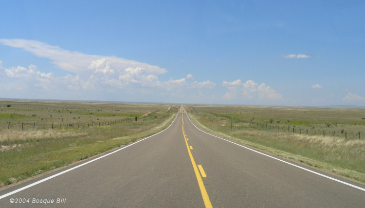 Eastern New Mexico highway